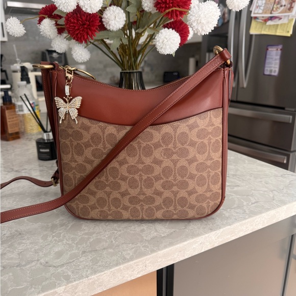 Coach Handbags - Coach Chaise Crossbody in Signature Canvas